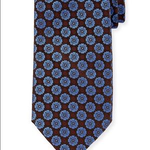 Charvet Men’s Large-Floral Silk Tie